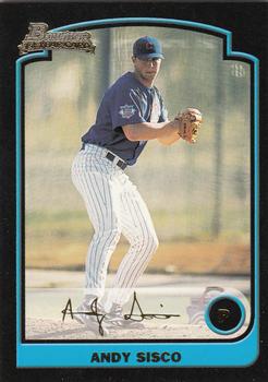 2003 Bowman - Gold #328 Andrew Sisco Front