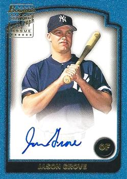 2003 Bowman - Signs of the Future #SOF-JG Jason Grove Front