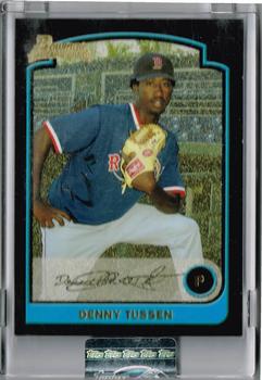 2003 Bowman - Uncirculated Metallic Gold #317 Denny Tussen Front