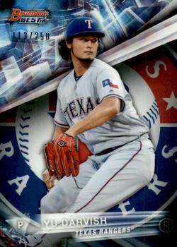 2016 Bowman's Best - Blue Refractor #48 Yu Darvish Front