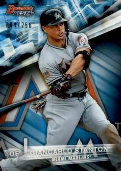 2016 Bowman's Best - Blue Refractor #49 Giancarlo Stanton Front