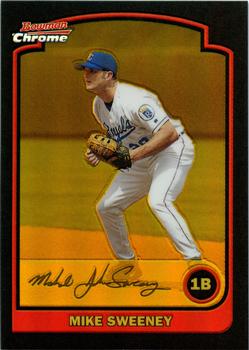 2003 Bowman Chrome - Gold Refractors #12 Mike Sweeney Front