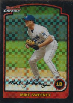 2003 Bowman Chrome - X-Fractors #12 Mike Sweeney Front