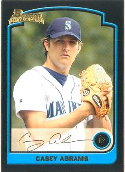 2003 Bowman Draft Picks & Prospects - Gold #BDP59 Casey Abrams Front
