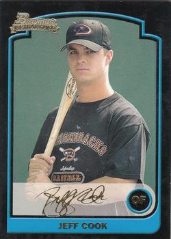 2003 Bowman Draft Picks & Prospects - Gold #BDP75 Jeff Cook Front