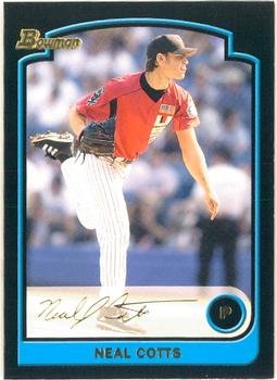 2003 Bowman Draft Picks & Prospects - Gold #BDP126 Neal Cotts Front