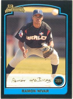 2003 Bowman Draft Picks & Prospects - Gold #BDP151 Ramon Nivar Front