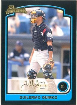 2003 Bowman Draft Picks & Prospects - Gold #BDP153 Guillermo Quiroz Front