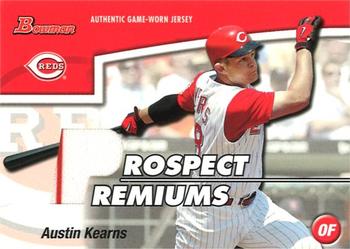 2003 Bowman Draft Picks & Prospects - Prospect Premiums Relics #PP-AK Austin Kearns Front