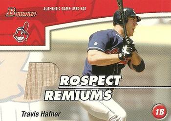 2003 Bowman Draft Picks & Prospects - Prospect Premiums Relics #PP-TH Travis Hafner Front