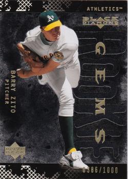 2000 Upper Deck Black Diamond Rookie Edition #91 Barry Zito Front