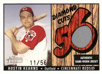 2003 Bowman Heritage - Diamond Cuts Red Relics #DC-AK Austin Kearns Front