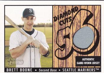 2003 Bowman Heritage - Diamond Cuts Relics #DC-BB Bret Boone Front