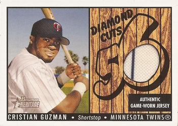 2003 Bowman Heritage - Diamond Cuts Relics #DC-CG Cristian Guzman Front