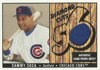 2003 Bowman Heritage - Diamond Cuts Relics #DC-SS2 Sammy Sosa Front