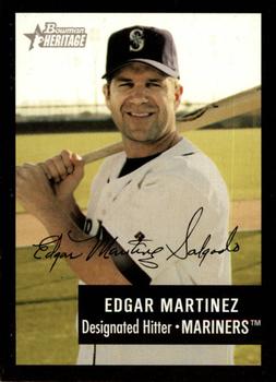 2003 Bowman Heritage - Facsimile Signature #5 Edgar Martinez Front