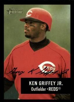 2003 Bowman Heritage - Facsimile Signature #30 Ken Griffey Jr. Front