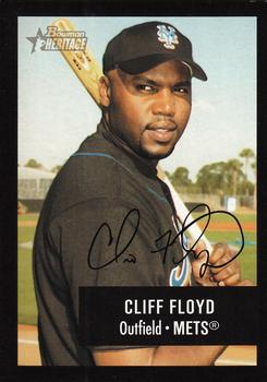 2003 Bowman Heritage - Facsimile Signature #36 Cliff Floyd Front