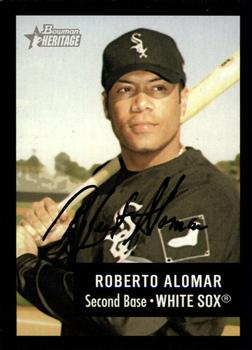 2003 Bowman Heritage - Facsimile Signature #57 Roberto Alomar Front