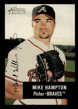 2003 Bowman Heritage - Facsimile Signature #81 Mike Hampton Front