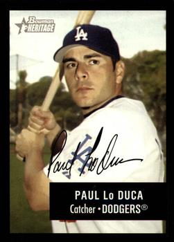 2003 Bowman Heritage - Facsimile Signature #88 Paul Lo Duca Front