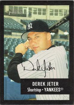 2003 Bowman Heritage - Facsimile Signature #95 Derek Jeter Front