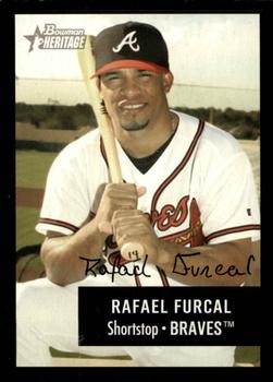2003 Bowman Heritage - Facsimile Signature #109 Rafael Furcal Front