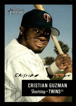 2003 Bowman Heritage - Facsimile Signature #118 Cristian Guzman Front
