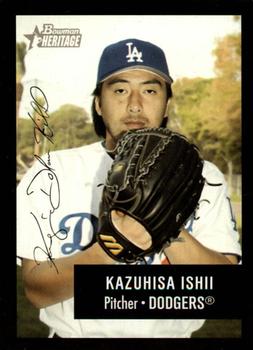 2003 Bowman Heritage - Facsimile Signature #119 Kazuhisa Ishii Front