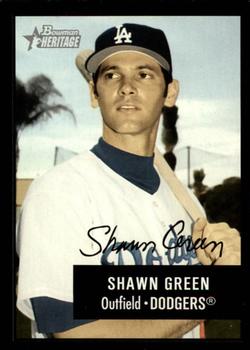2003 Bowman Heritage - Facsimile Signature #145 Shawn Green Front