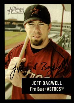 2003 Bowman Heritage - Facsimile Signature #146 Jeff Bagwell Front