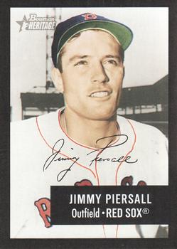 2003 Bowman Heritage - Facsimile Signature #175 Jimmy Piersall Front