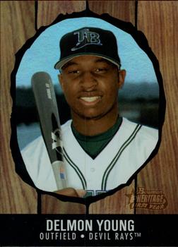 2003 Bowman Heritage - Rainbow #253 Delmon Young Front