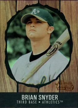 2003 Bowman Heritage - Rainbow #267 Brian Snyder Front