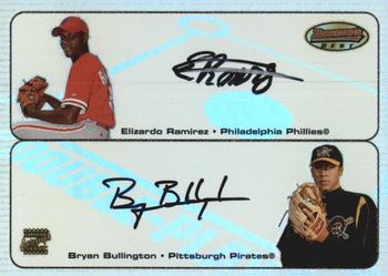 2003 Bowman's Best - Double Play Autographs #EB Elizardo Ramirez / Bryan Bullington Front