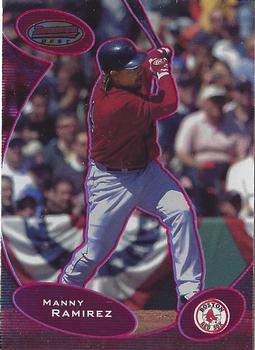 2003 Bowman's Best - Red #BB-MR Manny Ramirez Front