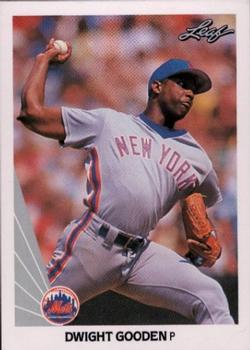 1990 Leaf #139 Dwight Gooden Front