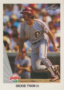 1990 Leaf #105 Dickie Thon Front