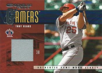 2003 Donruss/Leaf/Playoff (DLP) Rookies & Traded - Gamers #G-26 Troy Glaus Front