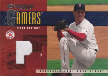 2003 Donruss/Leaf/Playoff (DLP) Rookies & Traded - Gamers Position #G-16 Pedro Martinez Front