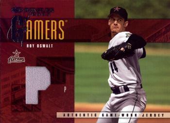 2003 Donruss/Leaf/Playoff (DLP) Rookies & Traded - Gamers Position #G-35 Roy Oswalt Front