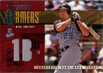 2003 Donruss/Leaf/Playoff (DLP) Rookies & Traded - Gamers Position #G-43 Mike Sweeney Front