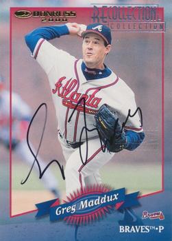 2003 Donruss - Recollection Collection #21 Greg Maddux Front