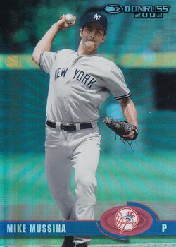 2003 Donruss - Stat Line Season #157 Mike Mussina Front