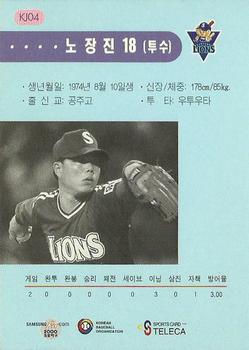 2000 Teleca - '99 Korea Japan Super Game #KJ4 Jang-Jin No Back