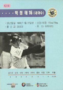 2000 Teleca - '99 Korea Japan Super Game #KJ18 Jung-Tae Park Back