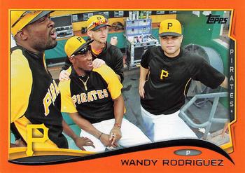 2014 Topps - Orange (Factory) #522 Wandy Rodriguez Front