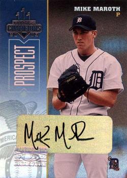 2003 Donruss Champions - Autographs #102 Mike Maroth Front