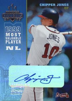 2003 Donruss Champions - Autographs #19 Chipper Jones Front