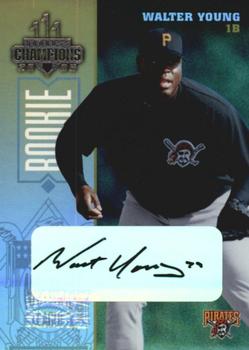 2003 Donruss Champions - Autographs #212 Walter Young Front